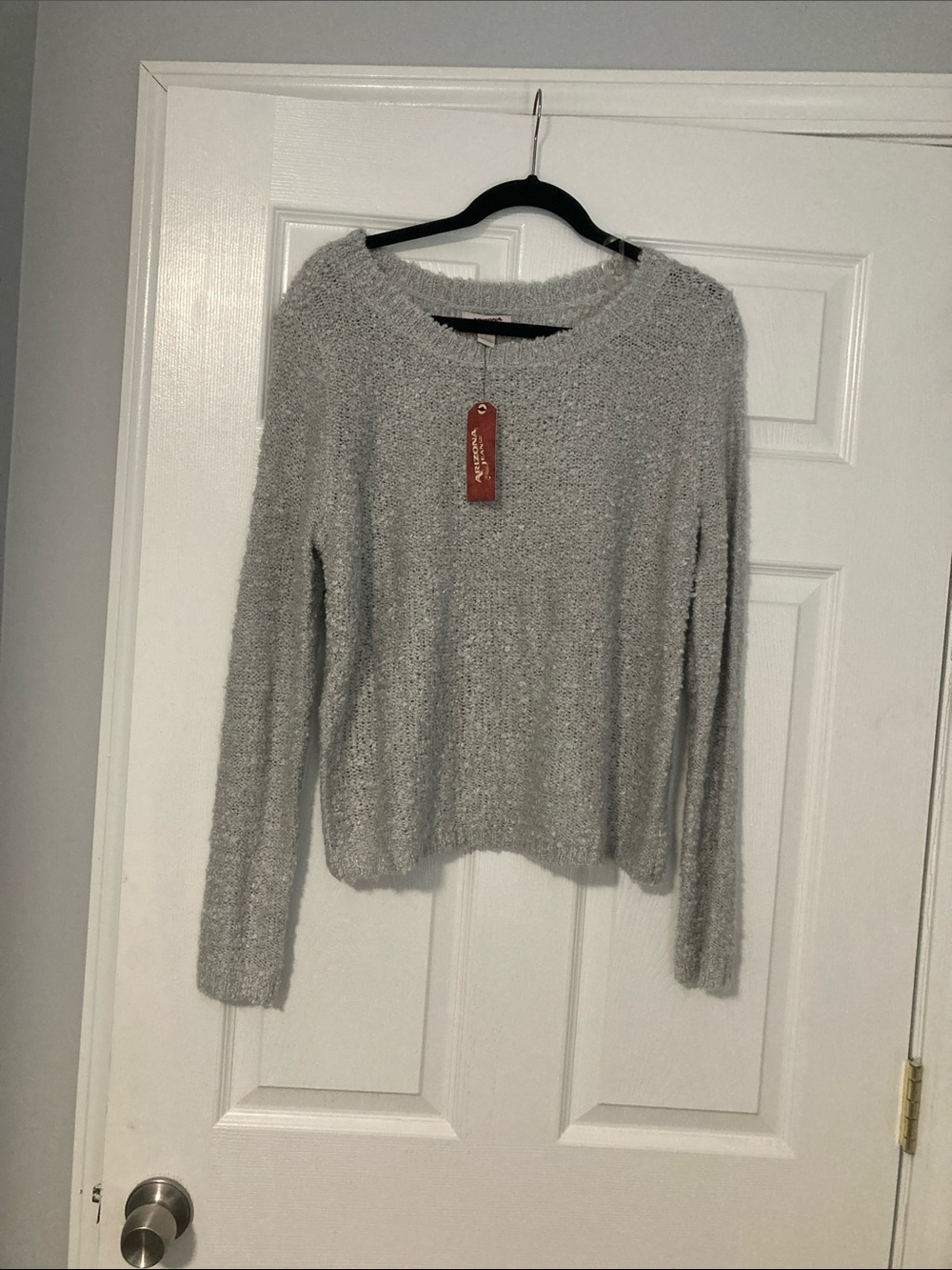 Arizona Jean Company Light Gray Crewneck Sweater